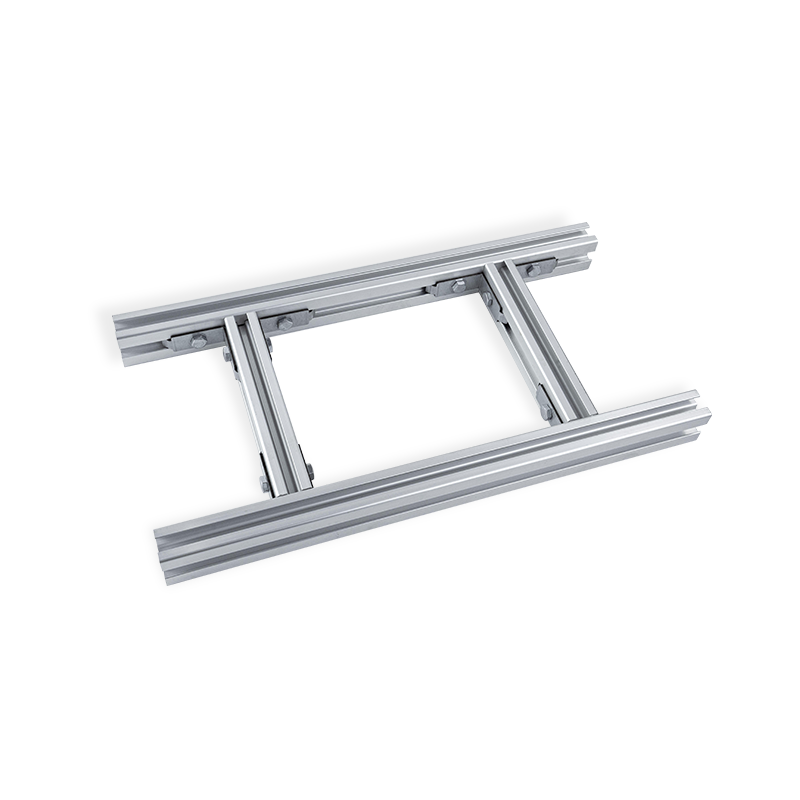 Scara de cablu din aluminiu cu sistem deschis pentru gestionarea cablurilor
