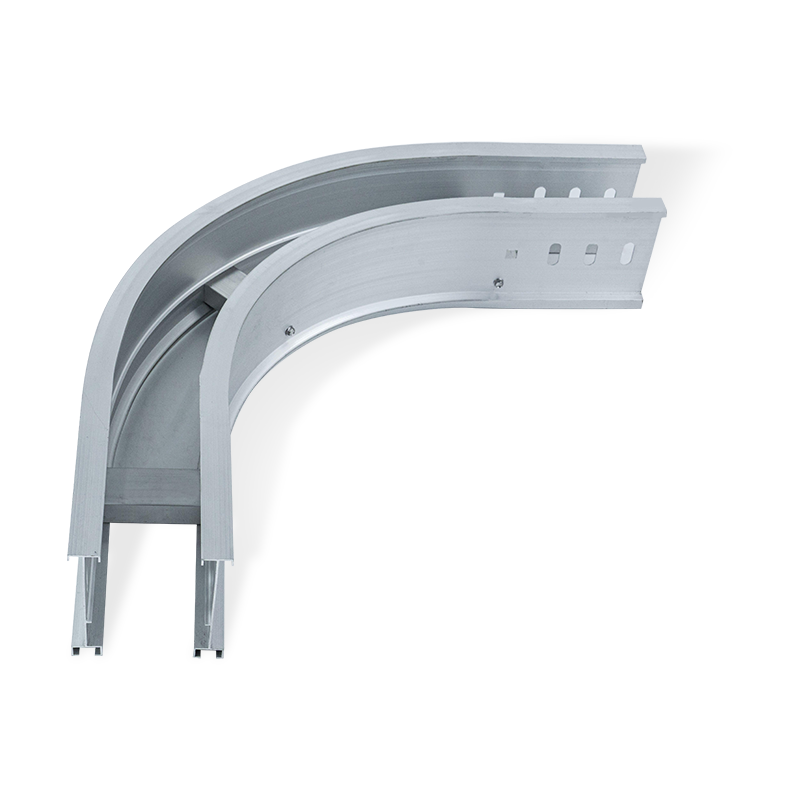 Accesorii pentru canale de cabluri din aliaj de aluminiu